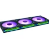 Ventilador Lian Li Uni Fan SL-INF Wireless ARGB 120mm Triple Pack Negro
