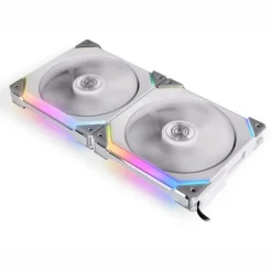 Ventilador Lian Li UNI Fan SL140 RGB PWM (Dual Pack) Blanco 140mm