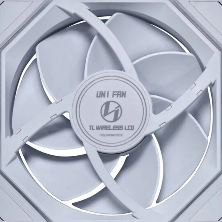 Ventilador Lian Li Uni Fan TL140 Wireless LCD ARGB 140mm Blanco