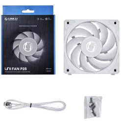 Ventilador Lian Li Uni Fan P28 120mm Blanco