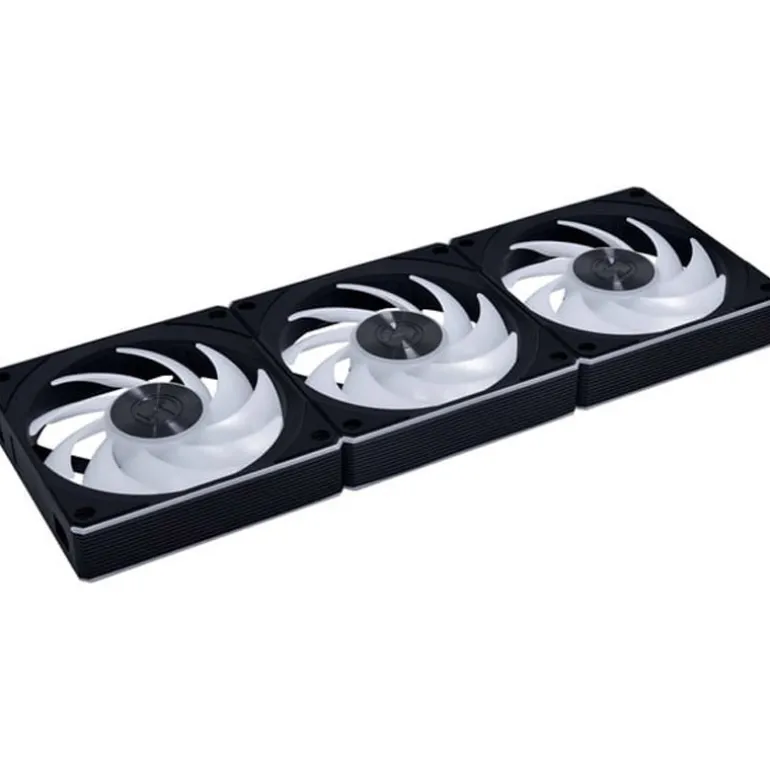 Ventilador Lian Li Uni Fan CL120 Wireless ARGB Reverse Triple Pack Negro