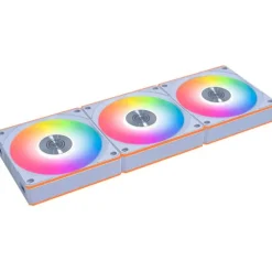 Ventilador Lian Li Uni Fan CL120 Wireless ARGB Reverse Triple Pack Blanco
