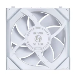 Ventilador Lian Li Uni Fan SL LCD ARGB 120mm Triple Pack Wireless Blanco