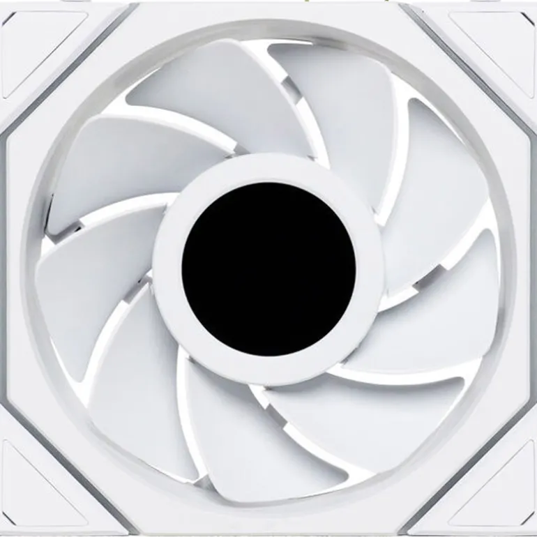 Ventilador Lian Li Uni Fan TL120 Wireless LCD ARGB Reverse Blade 120mm Blanco