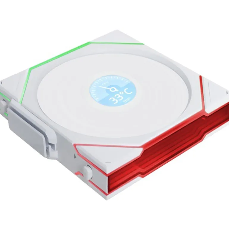 Ventilador Lian Li Uni Fan TL120 Wireless LCD ARGB 120mm Blanco