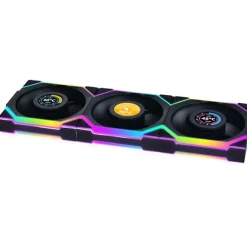 Ventilador Lian Li Uni Fan SL LCD ARGB 120mm Triple Pack Wireless Negro