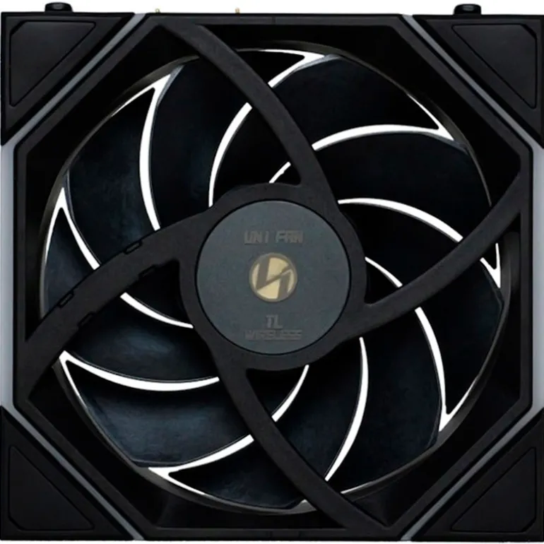 Ventilador Lian Li Uni Fan TL120 Wireless ARGB 120mm Triple Pack Negro