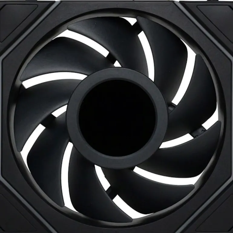 Ventilador Lian Li Uni Fan TL120 Wireless LCD ARGB 120mm Triple Pack Negro