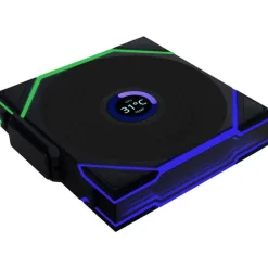 Ventilador Lian Li Uni Fan TL120 Wireless LCD ARGB 120mm Negro