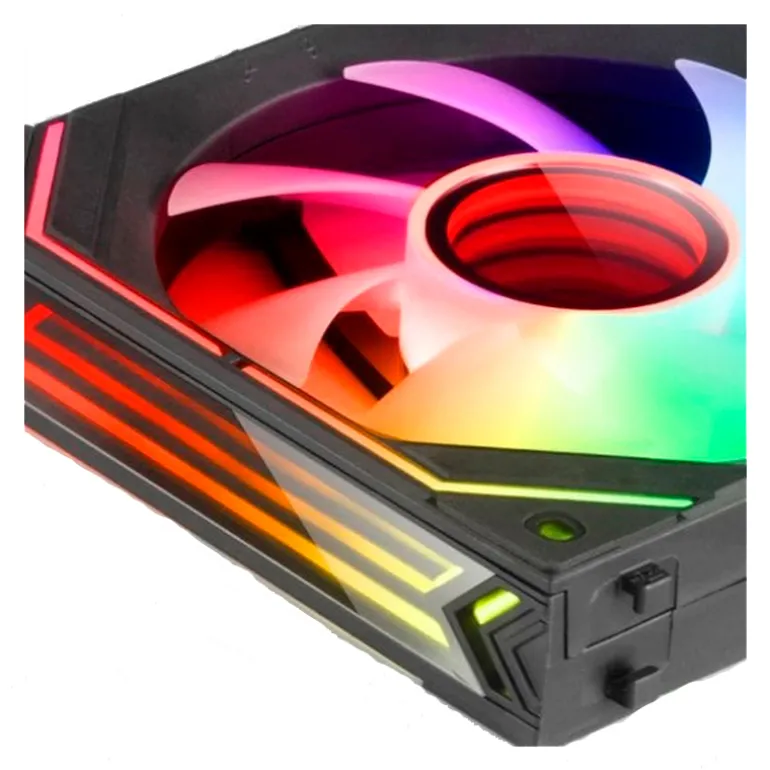 Ventilador Mars Gaming MF-LINKFINITY ARGB 120mm PWM Negro Modular