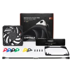 Ventilador Noctua NF-A12X25 PWM Chromax Black Swap 120mm Negro