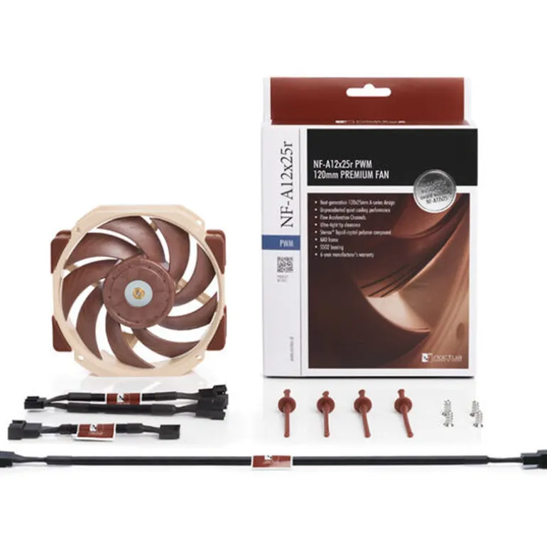Ventilador Noctua NF-A12X25R PWM 120mm