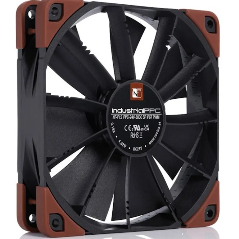 Ventilador Noctua NF-F12 INDUSTRIALPPC-24V-3000 SP IP67 PWM 120mm