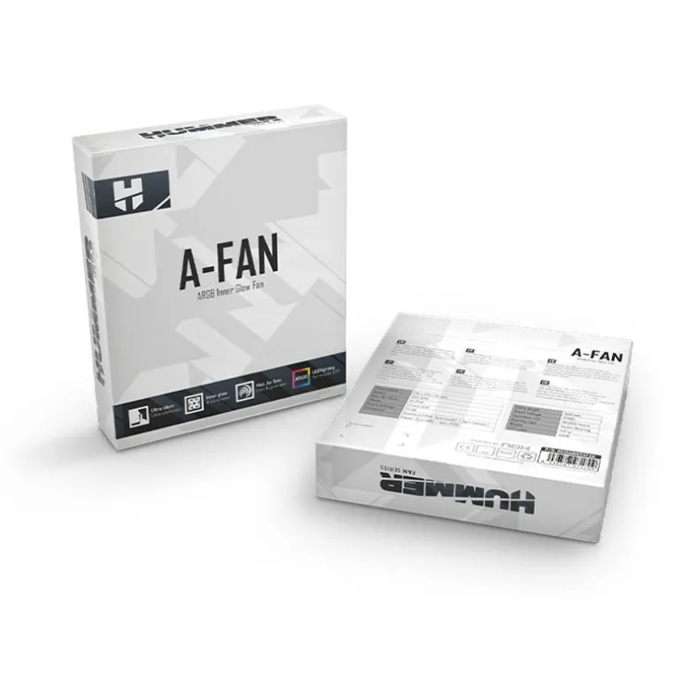 Ventilador Nox A-Fan Inner Glow 120mm Negro