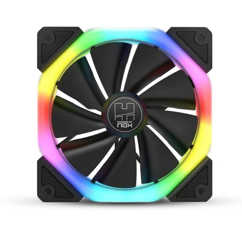 Ventilador Nox Hummer S-FAN ARGB Dual Ring 120mm