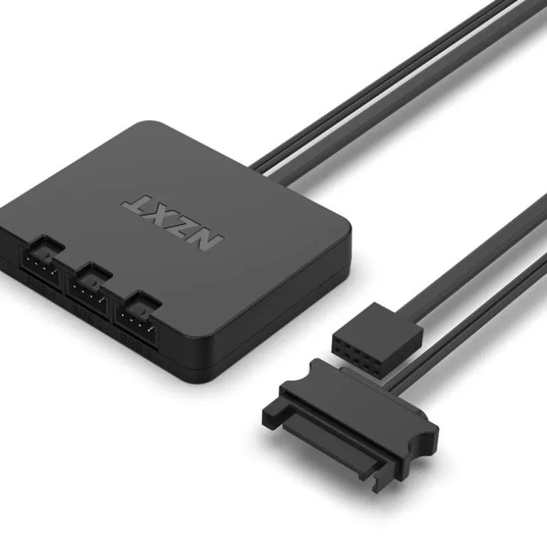 Ventilador NZXT F140 RGB Duo 140mm Dual Pack Blanco + Controlador RGB