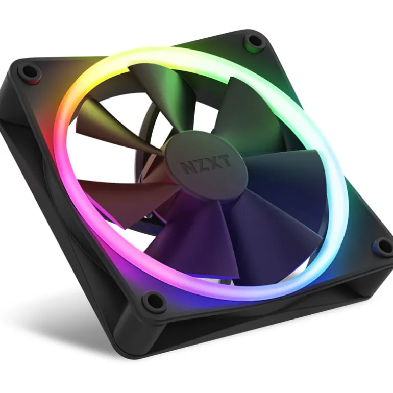 Ventilador NZXT F120 RGB 120mm Triple Pack Negro + Controlador RGB