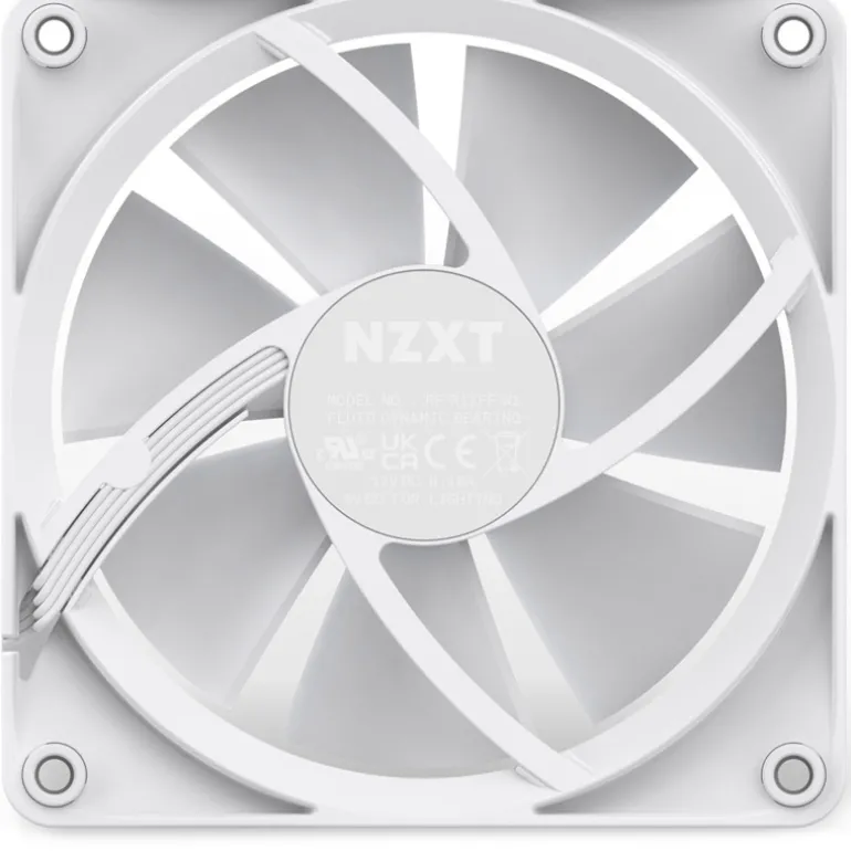 Ventilador NZXT F120 RGB 120mm Blanco