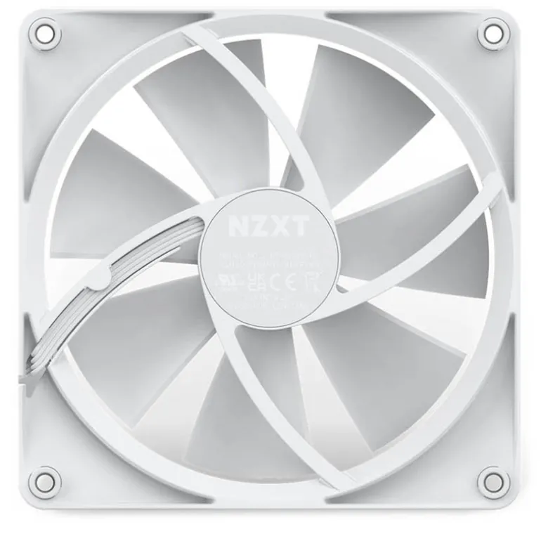 Ventilador NZXT F140 RGB 14mm Blanco