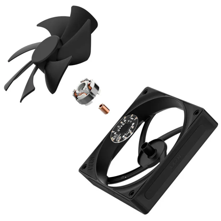 Ventilador NZXT F120P Static Pressure PWM 120mm Negro