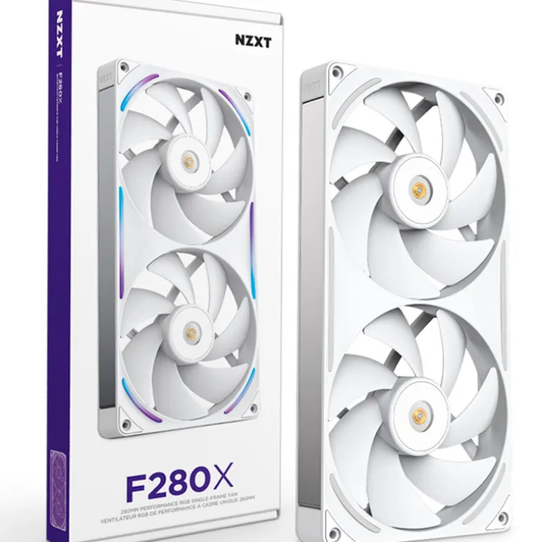 Ventilador NZXT Performance F280X ARGB 280mm Blanco