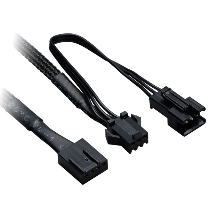 Ventilador Phanteks D30 Pack 3u PWM DRGB 120mm Negro