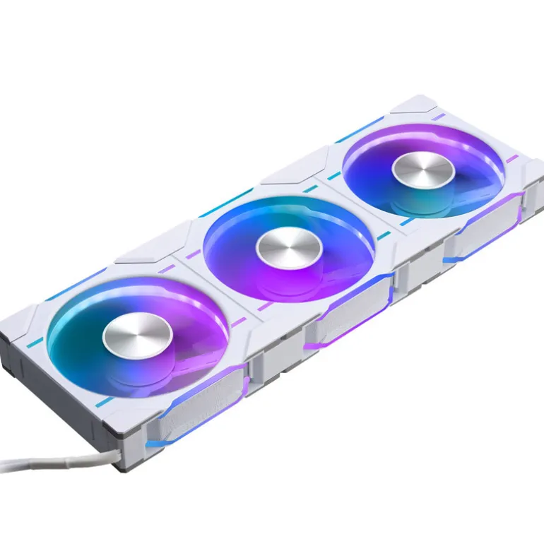 Ventilador Phanteks D30 Pack 3u PWM DRGB Reverse 120mm Blanco