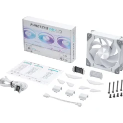 Ventilador Phanteks D30 PWM DRGB Reverse 120mm Blanco