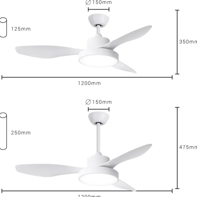 Ventilador SPC Techo Conforto DC Lite 2 42W