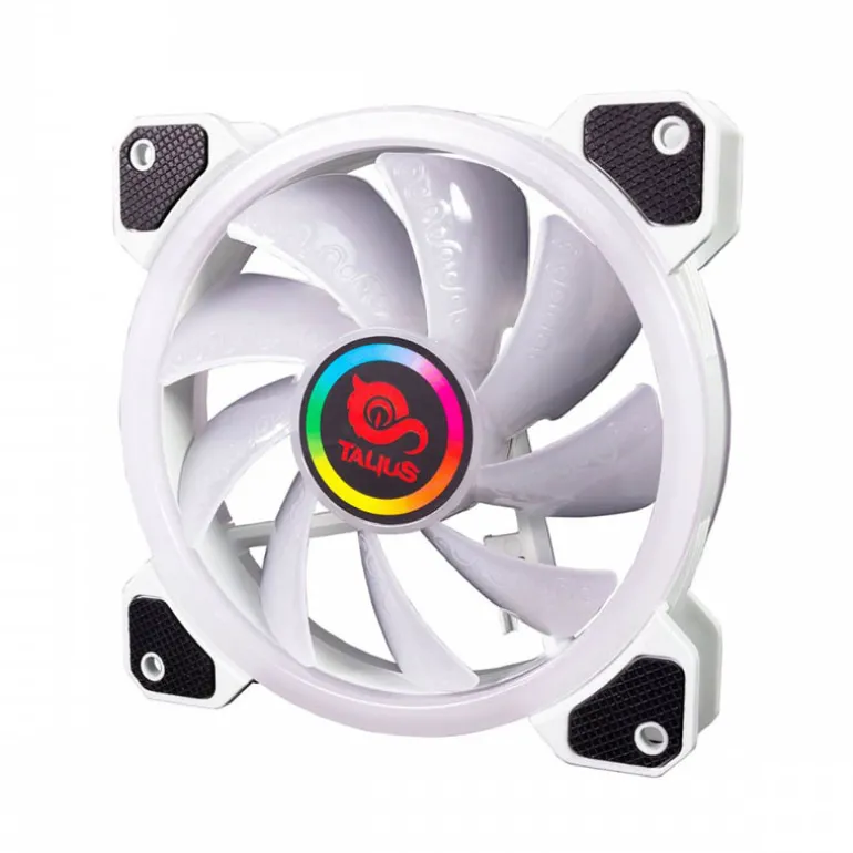Ventilador Talius Iris Cronos Spectrum ARGB 12cm Blanco