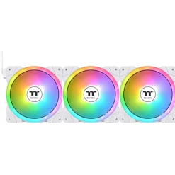 Ventilador Thermaltake Swafan EX14 ARGB 140mm Triple Pack Blanco