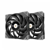 Ventilador Thermaltake Toughfan 12 Doble Pack 12mm Negro
