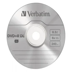 Verbatim DVD+R DL 8.5GB 8x 10u - DVD