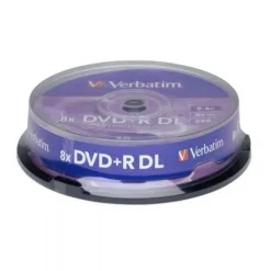 Verbatim DVD+R DL 8.5GB 8x 10u - DVD