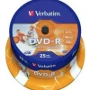 Verbatim DVD-R Wide Inkjet Printable ID Brand 4.7GB 16x Pack 25 - DVD-R