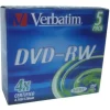 Verbatim 4x 4.7GB Pack 5 unidades - DVD-RW