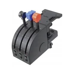 Volante Logitech Flight Yoke System Con Palanca De Mandos Negro