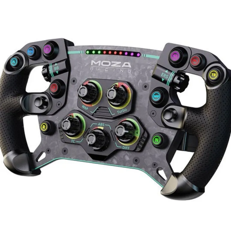 Volante Moza Racing GS V2P Negro