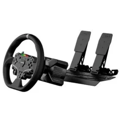 Volante Moza Racing RS074 Para PC Accionamiento Directo Pedales Negro