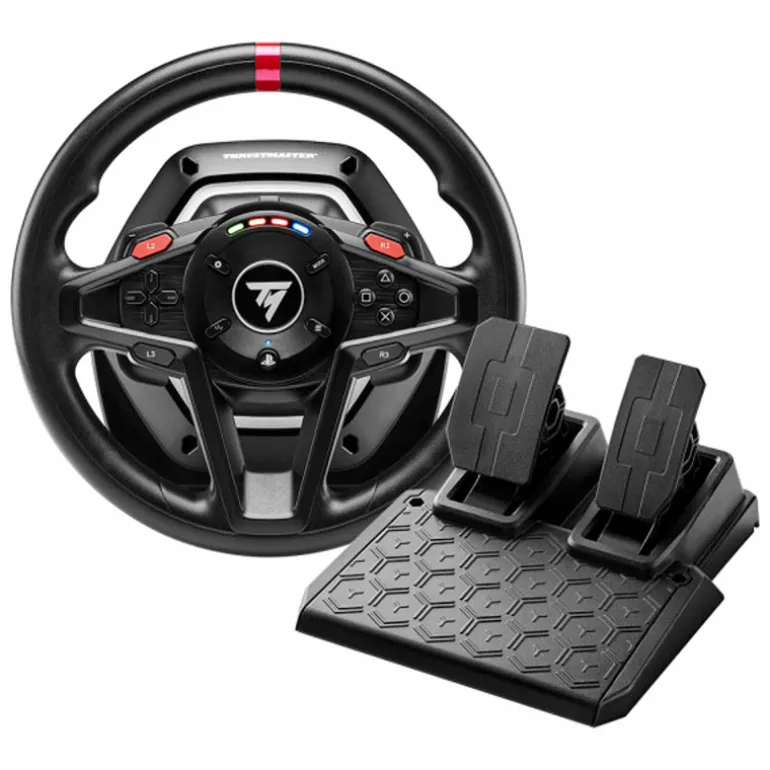Volante Thrustmaster T128 Volante + Pedales Para PS5 PS4 PC