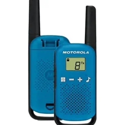 Walkie Talkie Motorola T42 4Km Duo Azul