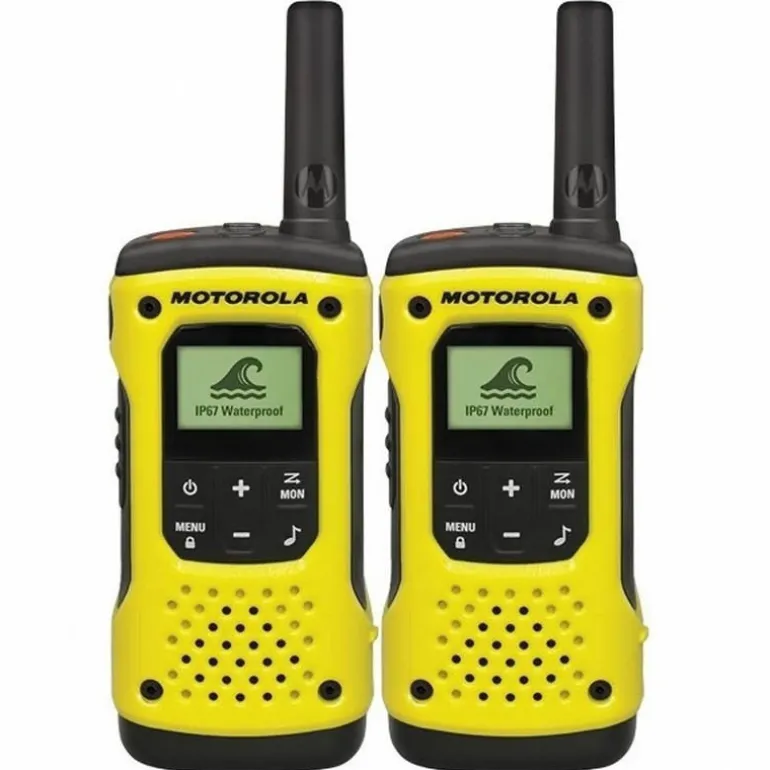 Walkie Talkie Motorola T92 H2O 10km Duo Amarillo