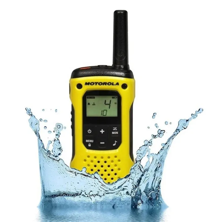 Walkie Talkie Motorola T92 H2O 10km Duo Amarillo