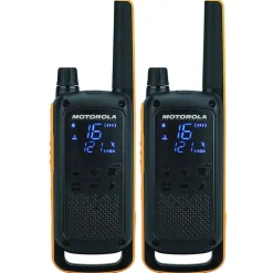 Walkie Talkie Motorola T82 Extreme Pack 10Km Duo Amarillo