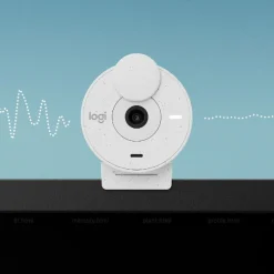 Webcam Logitech BRIO 300 FHD USB-C Blanco