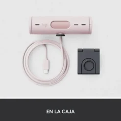 Webcam Logitech BRIO 500 FHD HDR USB-C Rosa