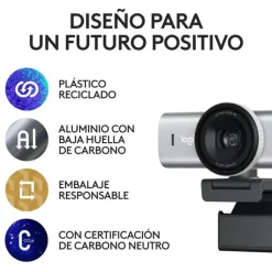 Webcam Logitech MX Brio 4K Gris