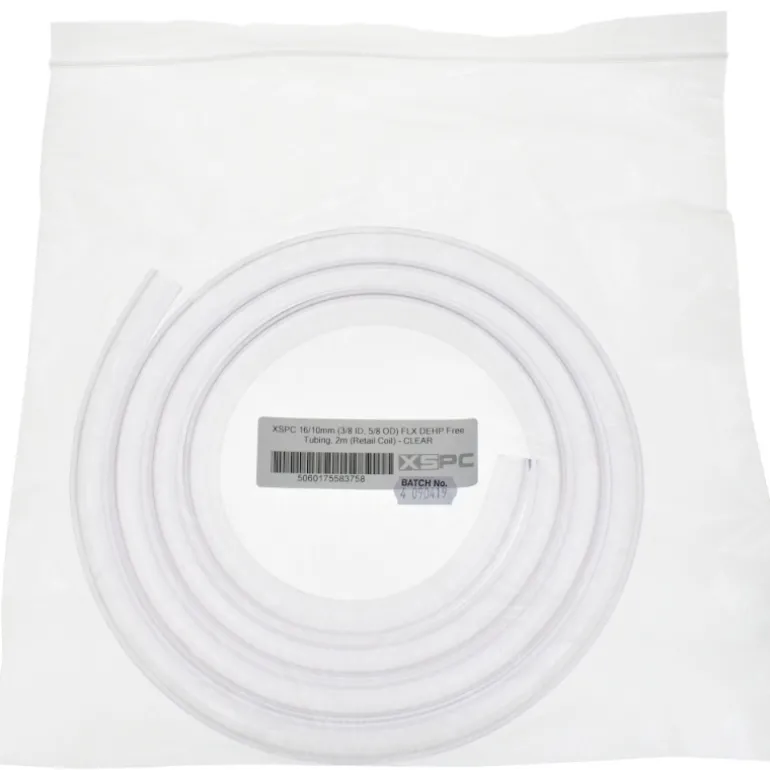 XSPC FLX 10 mm ID / 16 mm OD Transparente 2m - Tubo